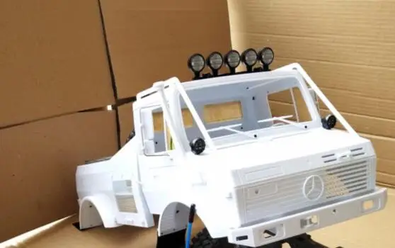 Раллийный кузов автомобиля 1/10 RC (324 мм) для Jraxxas T4 TRX4 Defender D110 SCX10 II радиоуправляемая