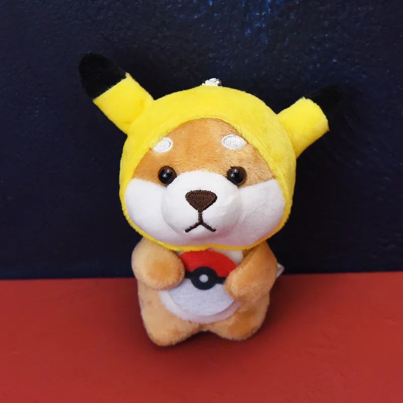 Yellow 1 шт. 10 см Милая собачья попка корги плюшевая игрушка для собак забавные игрушки для щенков животные маленький брелок Подвеска сумка-мешок подвесные плюшевые игрушки - Цвет: Yellow