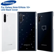 Original Samsung LED Cover For Samsung Galaxy Note10 Note 10 Plus Note10+ 5G Emotional Led Lighting Effect