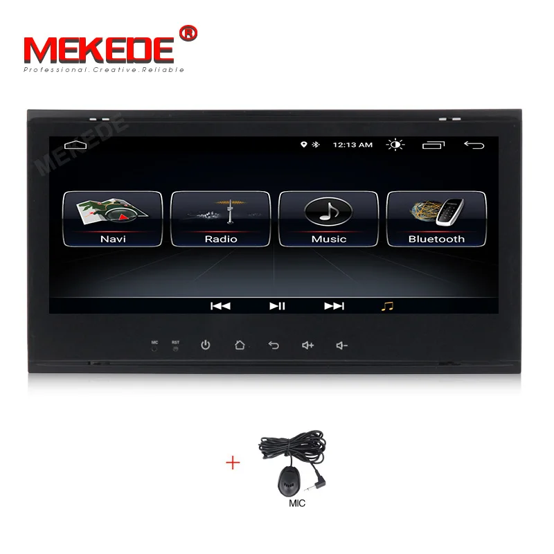 model MEKEDE Android 8,1 8. 8 дюймов Автомобильный DVD VW Touareg Multivan T5(2002-2010) gps 3g BT Радио RDS USB рулевое колесо Canbus - Цвет: model