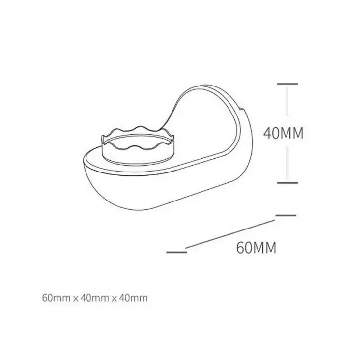 Магнит мыло всасывания Бесплатный удар ABS Материал бесшовная Пряжка мыльница присоска ванная комната бытовая техника HFing