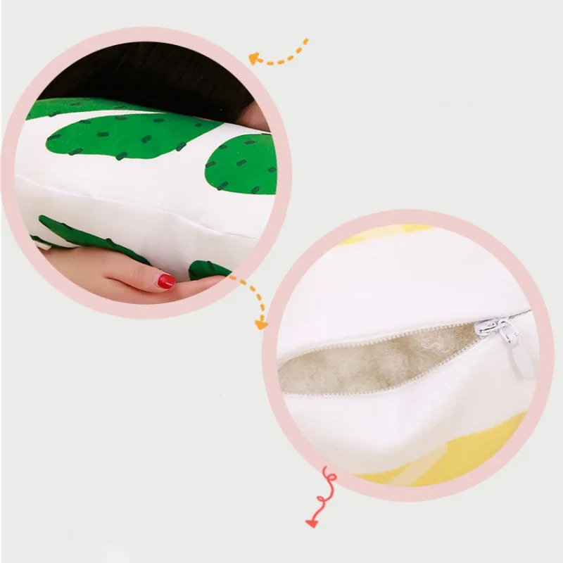 Милый ананас/Кактус завод плюшевая мягкая игрушка кукла подушка поясная | Дом и