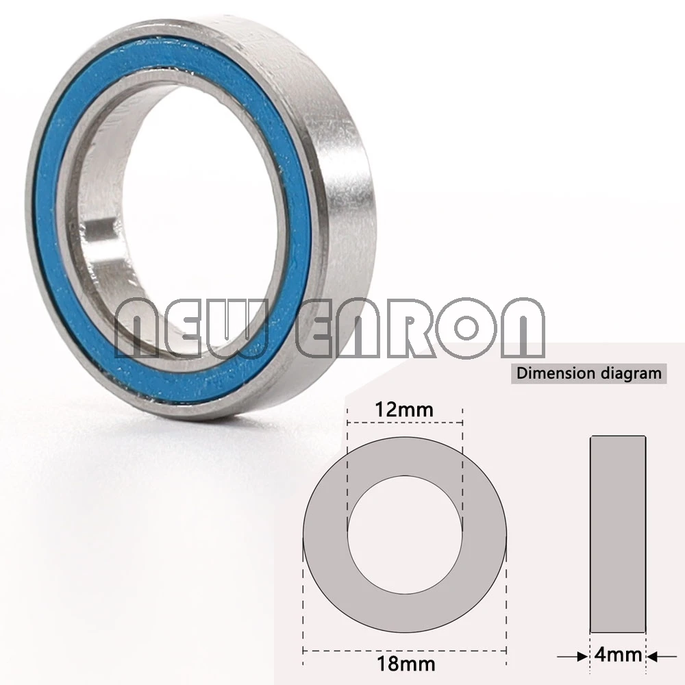 Фото Новый комплект шариковых подшипников ENRON 16 шт. синий резиновый уплотненный Новый комплект шариковых подшипников ENRON 16 шт. синий резиновый уплотненный