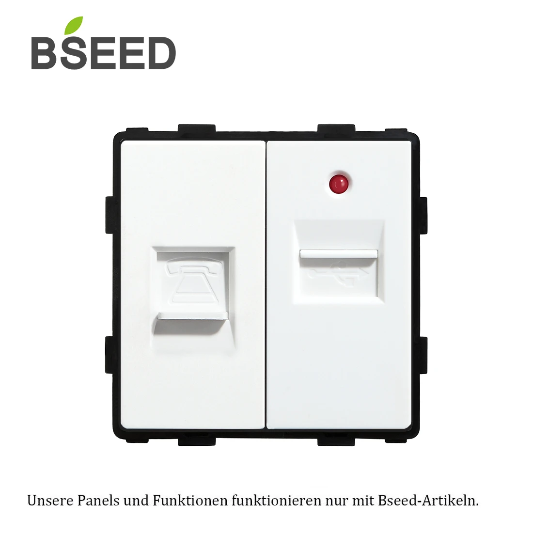BSEED Mvava DIY английская и Европейская стандартная ТВ спутниковая USB розетка