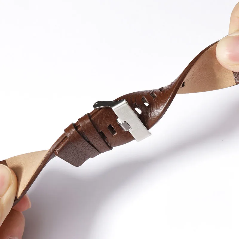 Genuine Leather watchband For Diesel DZ7256 DZ4344 DZ1657 DZ12 Watch band Litchi grain 22 24 26 27 28 30 32 34mm strap bracelet