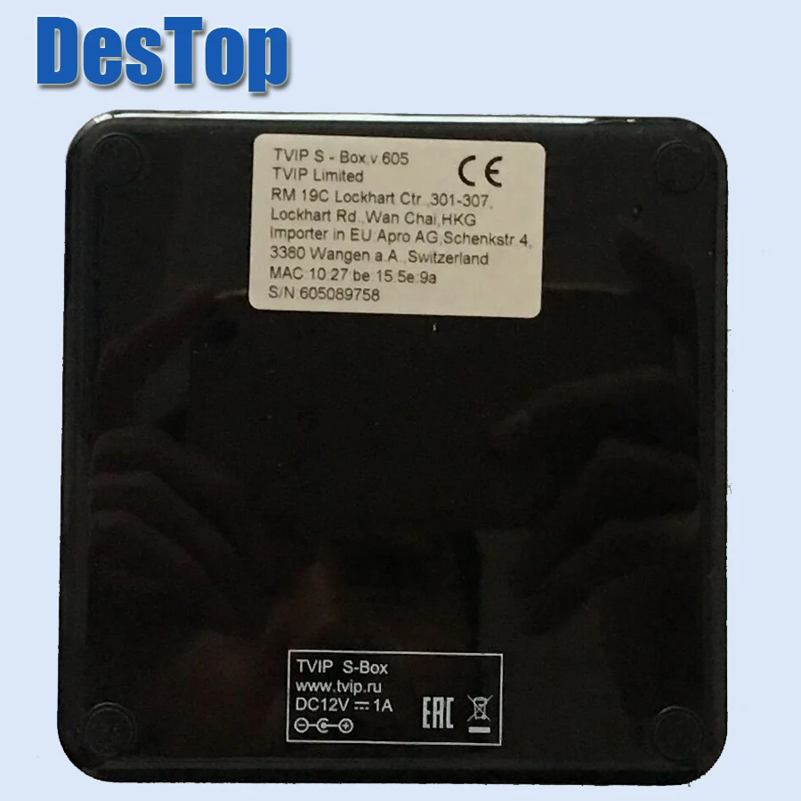12 шт. оригинальная ТВ IP 605 Смарт коробка Linux4.4 Android двойная система телеприставка 4K