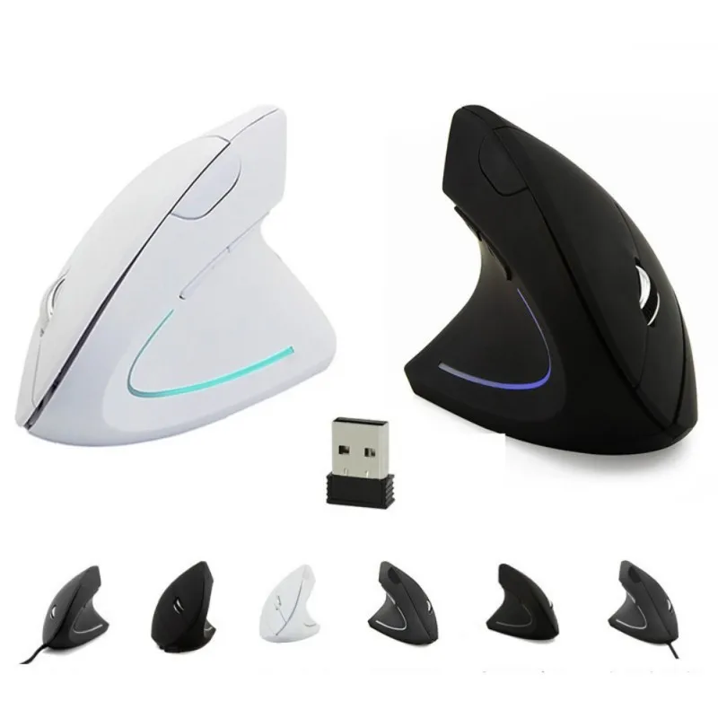 Cool Ergonomic Vertical Mouse Variety of Styles Wireless Right Left Hand PC Gaming Mice Computer Accessories | Компьютеры и офис
