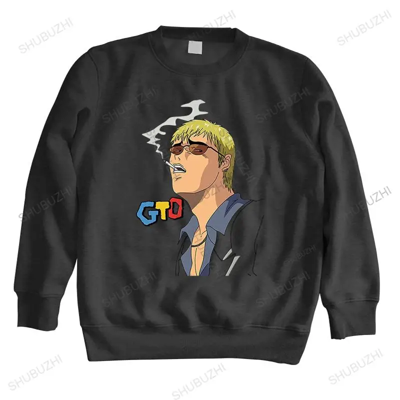 

men vintage casual sweatshirt black hoodie GTO Great Teacher Onizuka unisex brand winter hoodies fashion warm hoody for boys