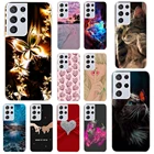 Чехол для Samsung Galaxy S21 Ultra 5G, силиконовый, с бампером