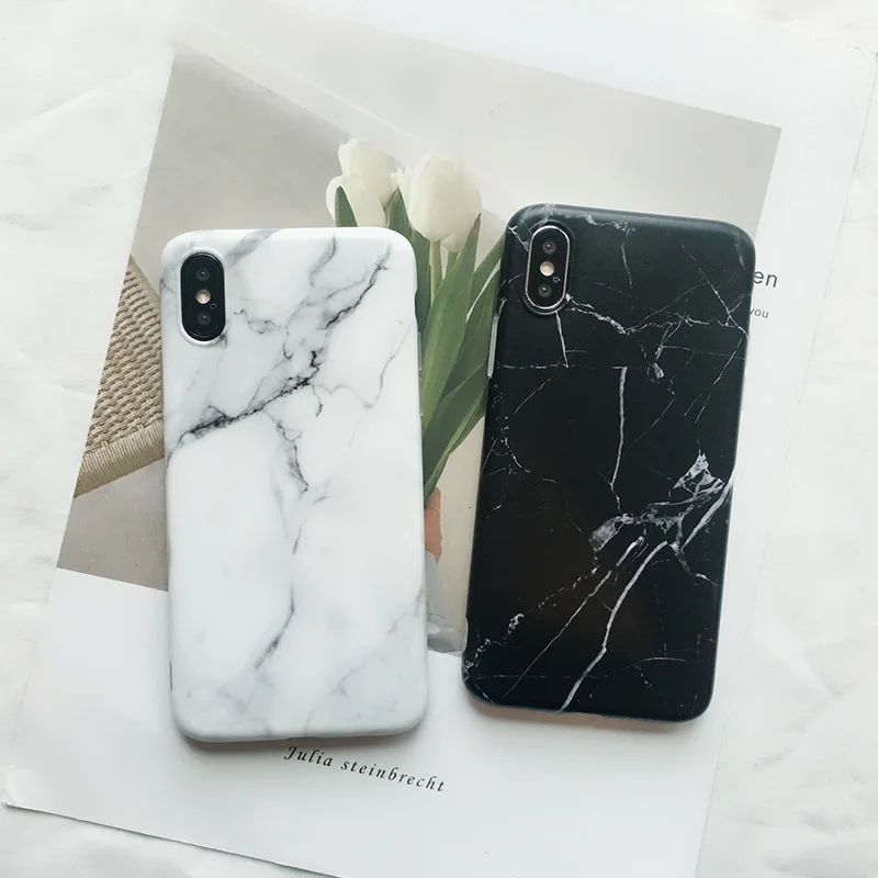 Матовый мраморный ТПУ чехол для iPhone XR XS Max caseScrub силиконовый 11 Pro Xr X 8 7 6S plus задняя