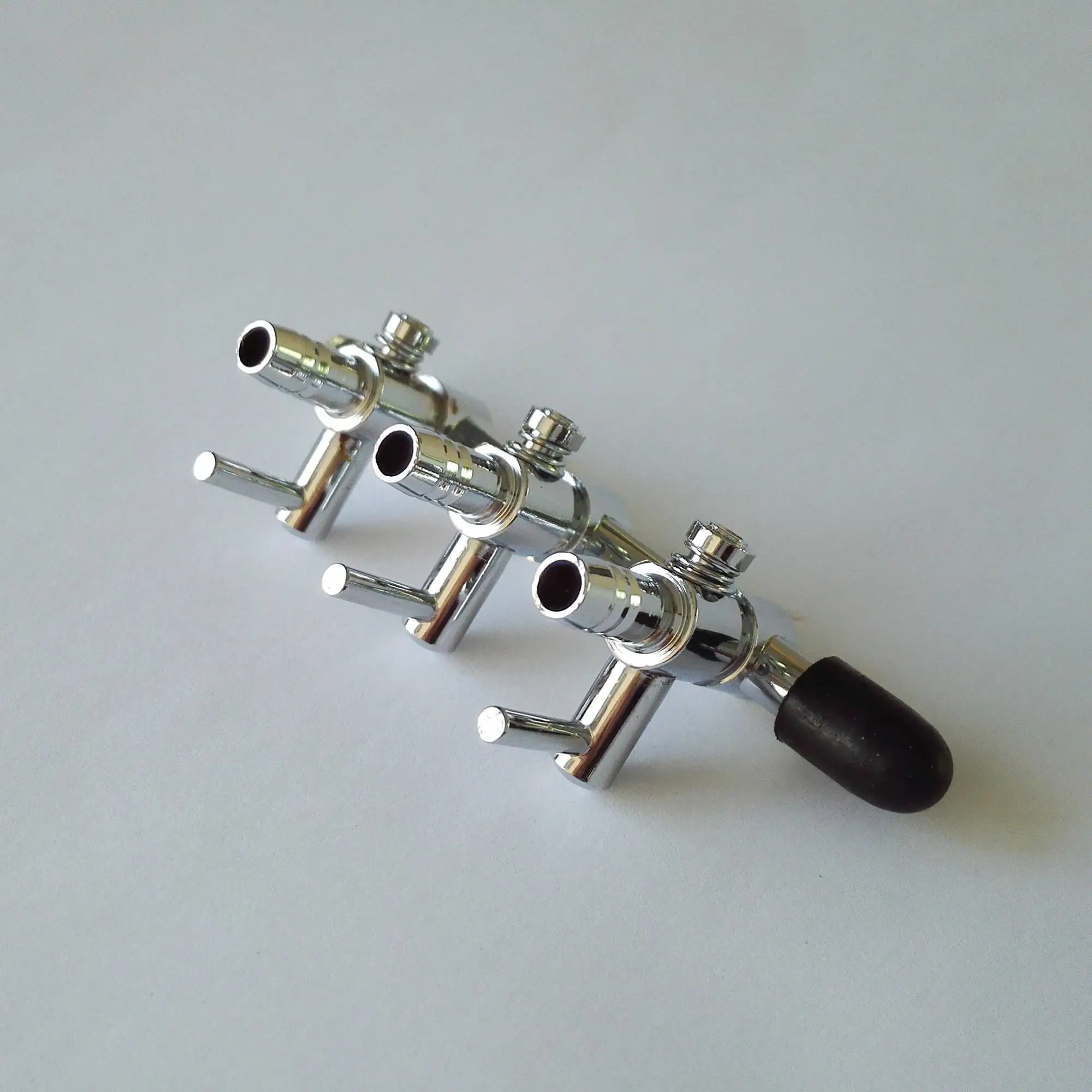 

10 Pcs/lot High Quality 3 Way Aquarium Fish Tank Air Splitter Stainless Steel Air Pump Valve Tap