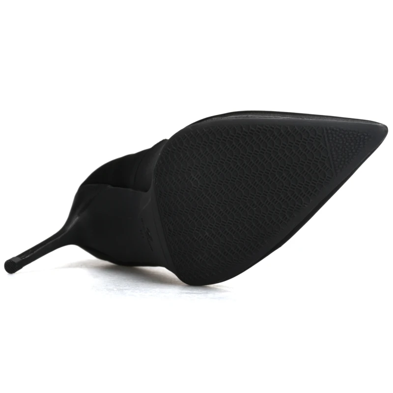 Туфли женские на высоком каблуке пикантные шелковые элегантные туфли-лодочки с