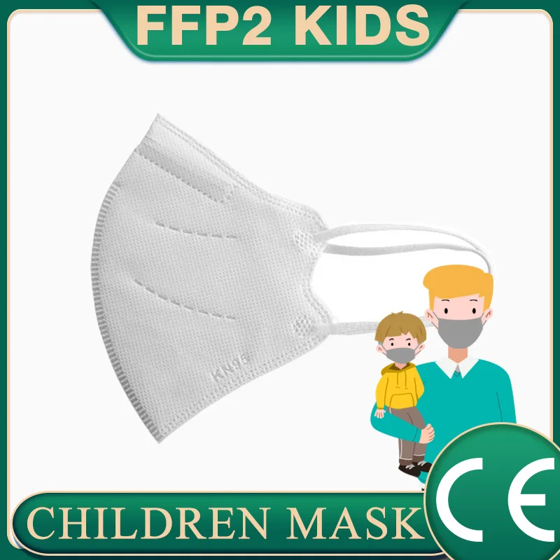 

Kids Masks KN95 Mask Child Face Mouth FFP2 Kiddie Masque Protect Children Mondkapje Protection EN149 2001+A1:2009 Certification