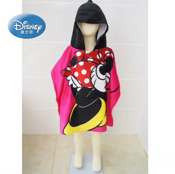 Дисней Микки Маус банное/пляжное полотенце для малышей мультфильм красная Минни