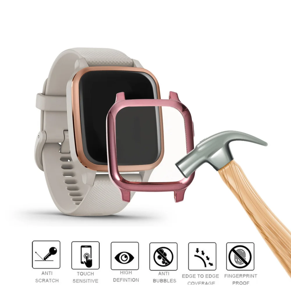 

3 Pcs Durable Watch Cap Smartwatch Case TPU Watch Shell Compatible for Garmin