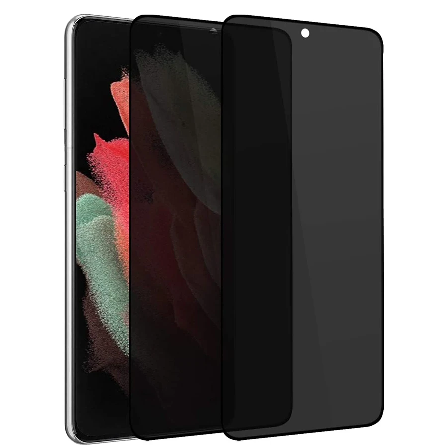Антишпионское закаленное стекло для Samsung Galaxy S21 Note 20 S20 Ultra S10 S9 S8 Plus защита экрана S