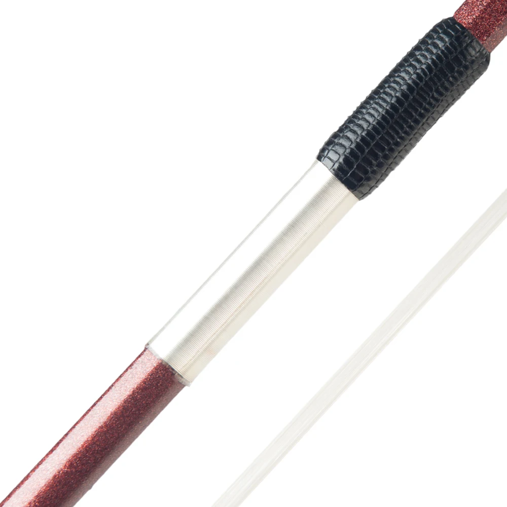

4/4 Violin Fiddle Bow Carbon Fiber Material Ebony Frog String Instrument Parts