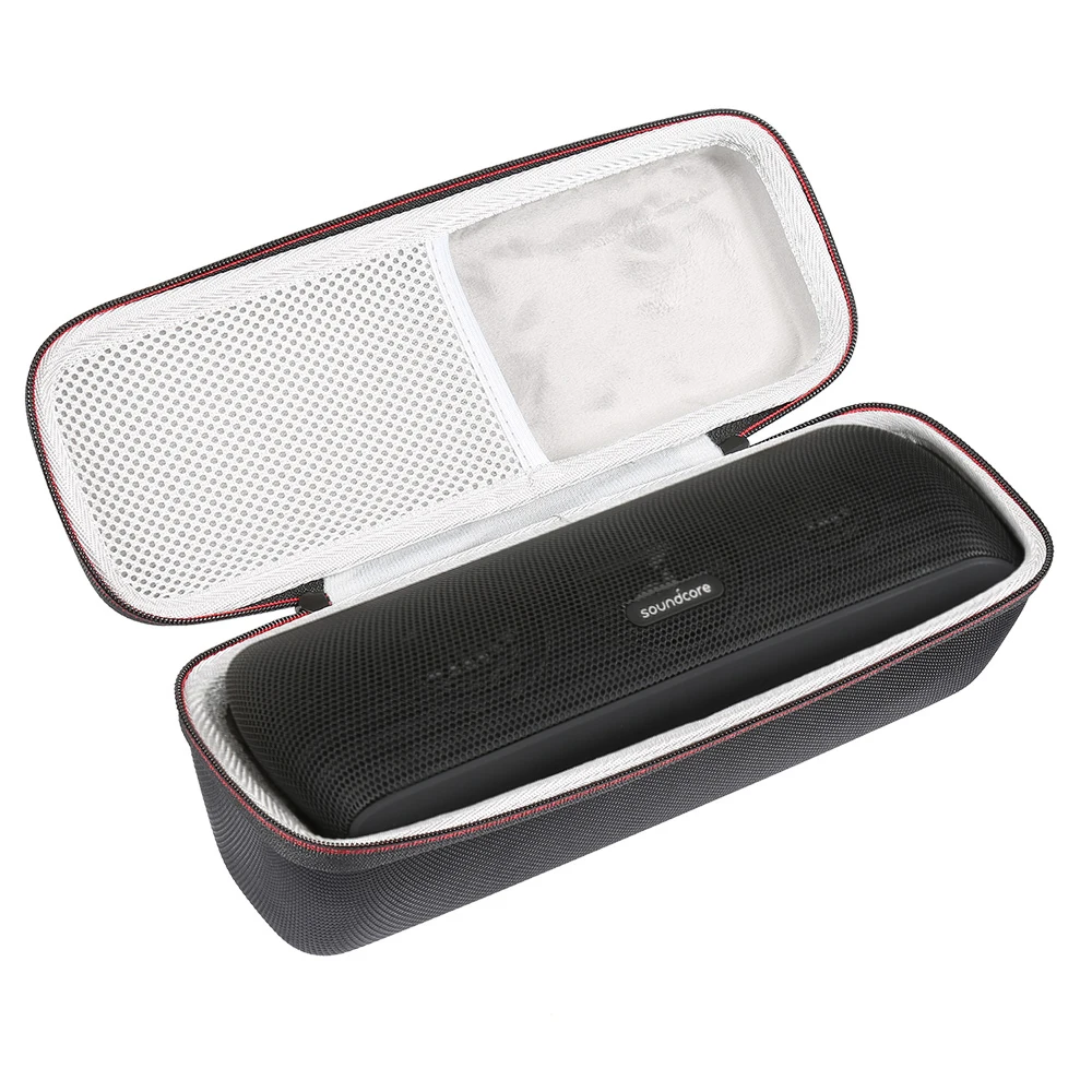 Портативный беспроводной Bluetooth EVA чехол для динамика для Anker Soundcore Motion+ с сеткой двойной карман аудио кабель сумка для переноски