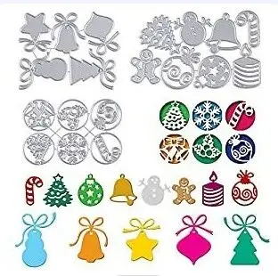 

Metal Cutting dies Christmas gadgets Die Cut for DIY Scrapbooking Album Paper Card Embossing