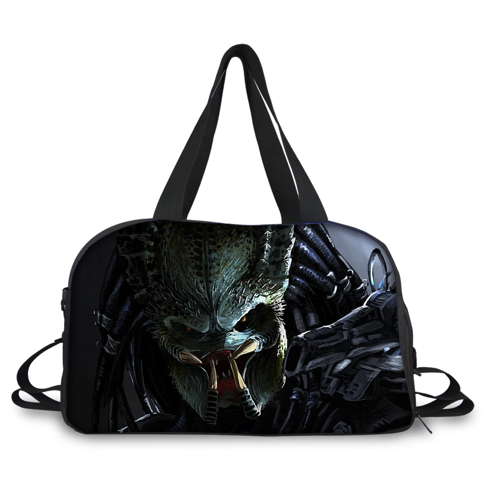 구매 사용자 정의 프레데터 인쇄 휴대용 여행 가방 여성 여행 가방 여성 체육관 가방 토트 여성 더플 가방 코스프레 의상 카니발 구매 사용자 정의 프레데터 인쇄 휴대용 여행 가방 여성 여행 가방 여성 체육관 가방 토트 여성 더플 가방 코스프레 의상 카니발