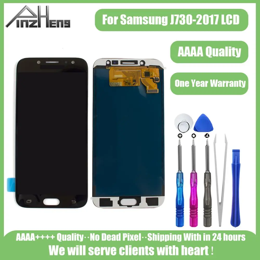 PINZHENG ЖК экран для samsung Galaxy J7 Pro 2017 J730 J730F дисплей дигитайзер сборка сенсорный