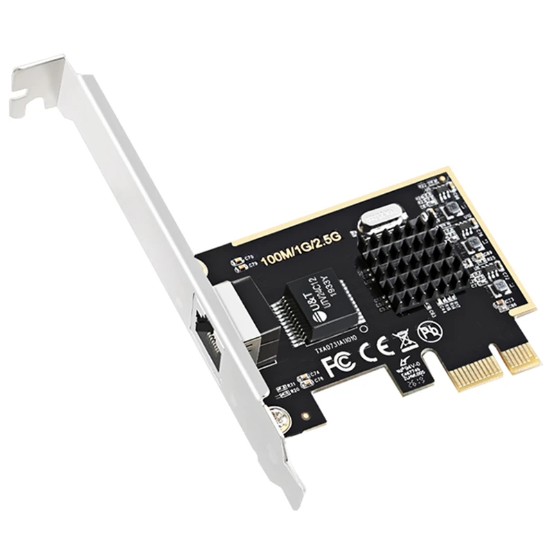 Сетевой адаптер 2 5G PCIe1X Lan Карта с Realtek8125 сетевая игровая Карта|Сетевые карты| |