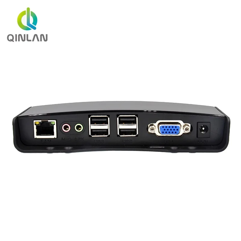 QINLAN тонкий клиент FL120N Мини ПК с новым пользовательским интерфейсом настольного