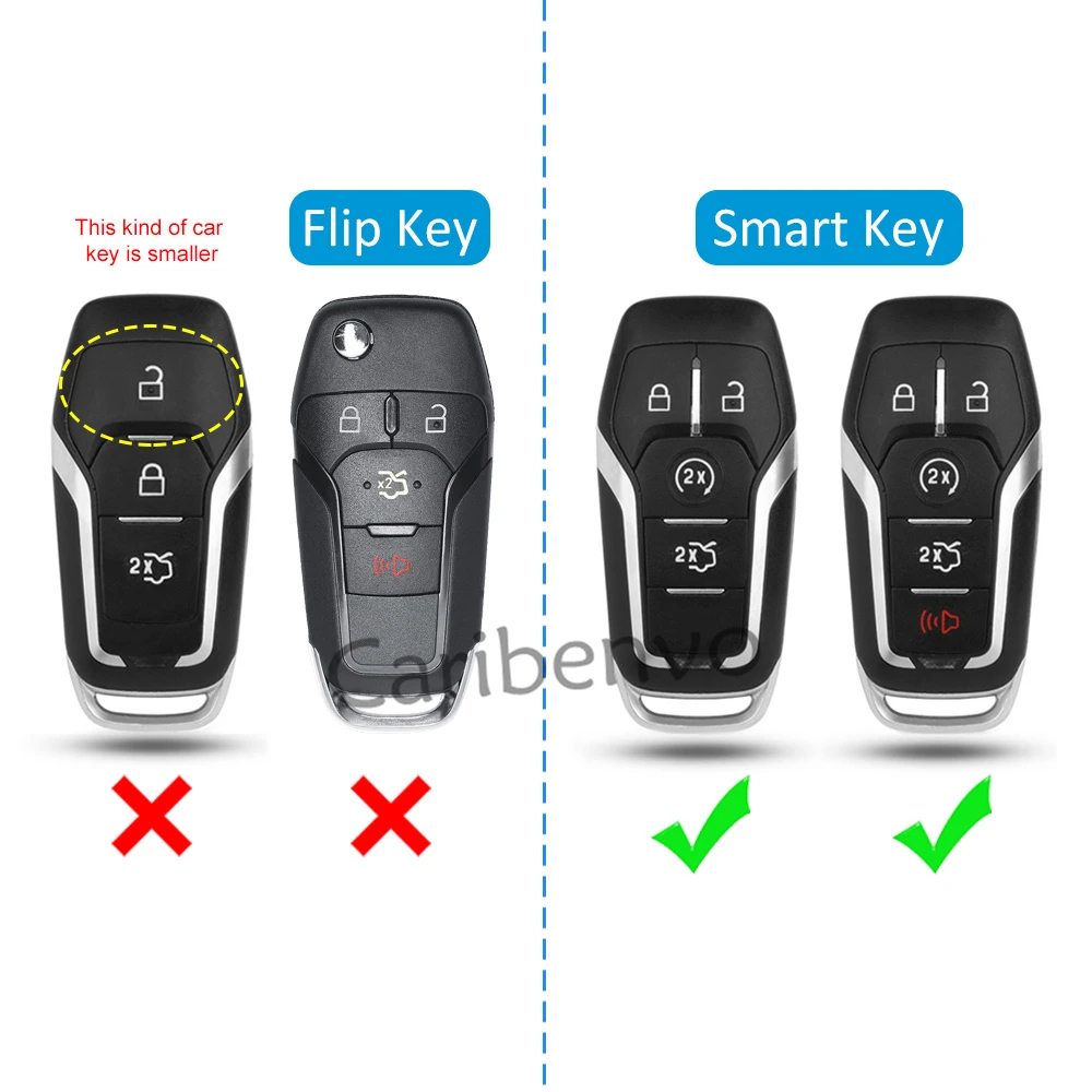 Черный автомобильный чехол для ключей с держателем аксессуары предыдущего Ford