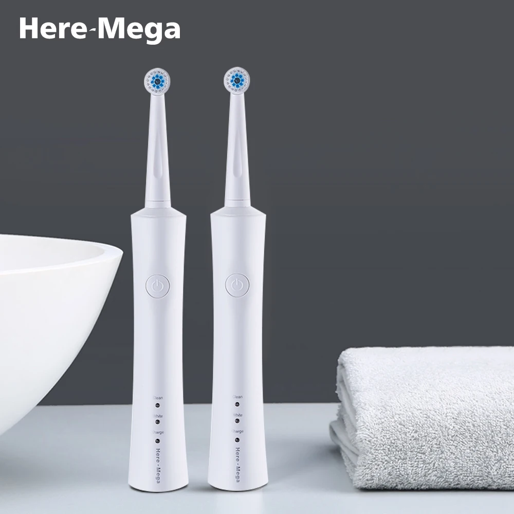 Здесь Мега электрическая зубная щетка вращающаяся взрослая автоматическая USB