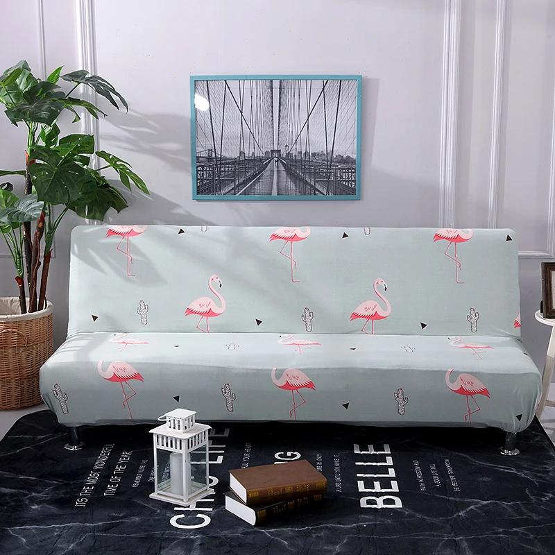 Эластичное покрывало для дивана без подлокотника складной чехол чехлы гостиной