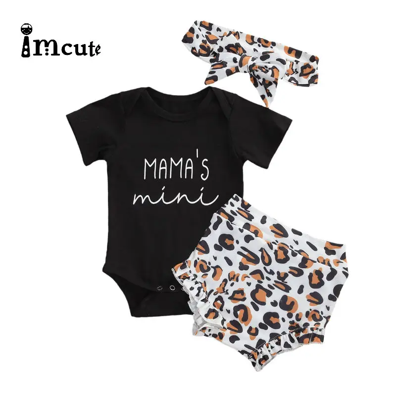 3 шт. шорты и повязка на голову для новорожденных 0 18 месяцев|Комплекты одежды| |