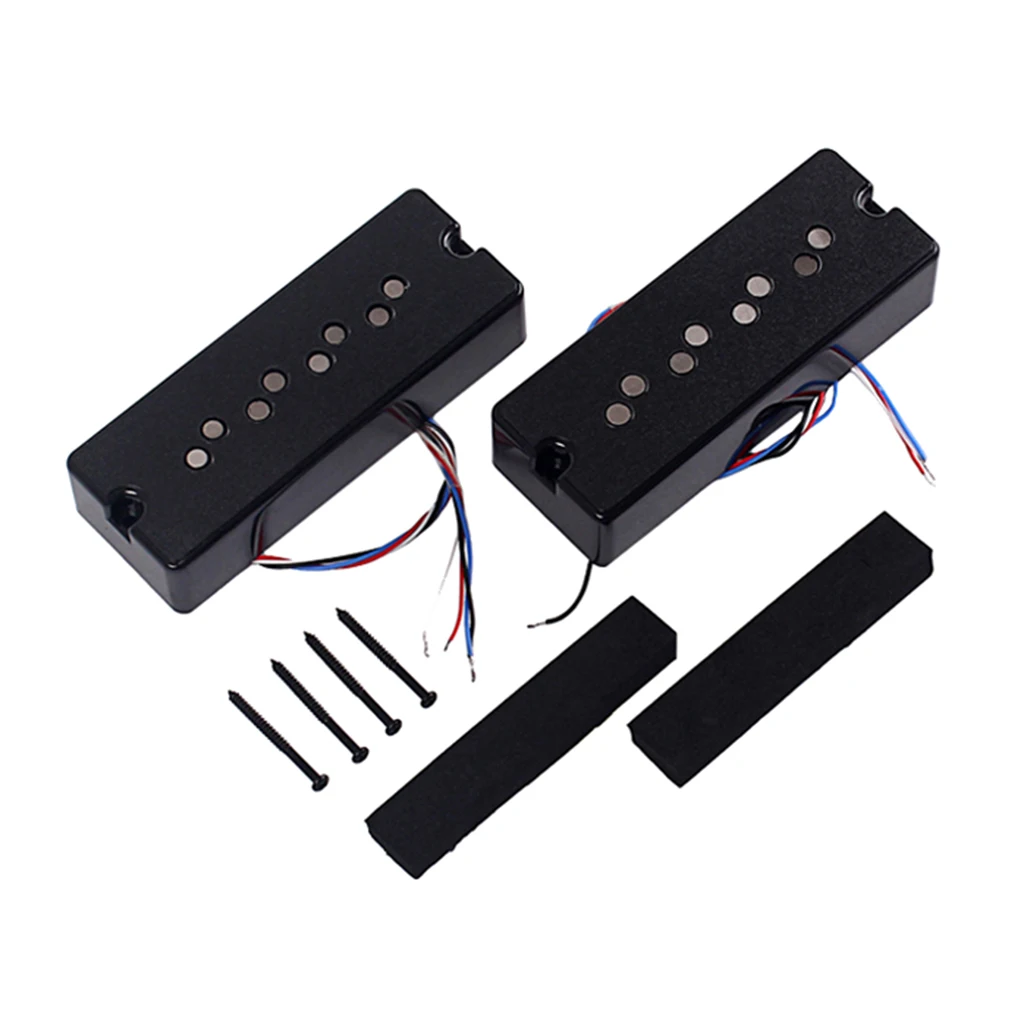 

2pcs/Pack Guitar Humbucker Pickups 4 String Pickup + Screws for Bass Guitar