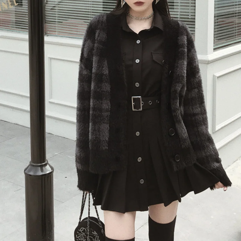 Y Demo готическое шикарное платье с длинным рукавом женское на бретельках рюшами