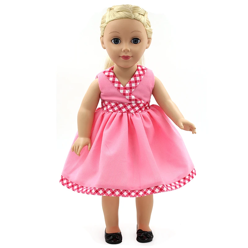 

My Generation Doll Clothes Multicolor Princess Dress Doll Clothes for 18 inch Dolls Girl Doll Accessories 15Colors D-14