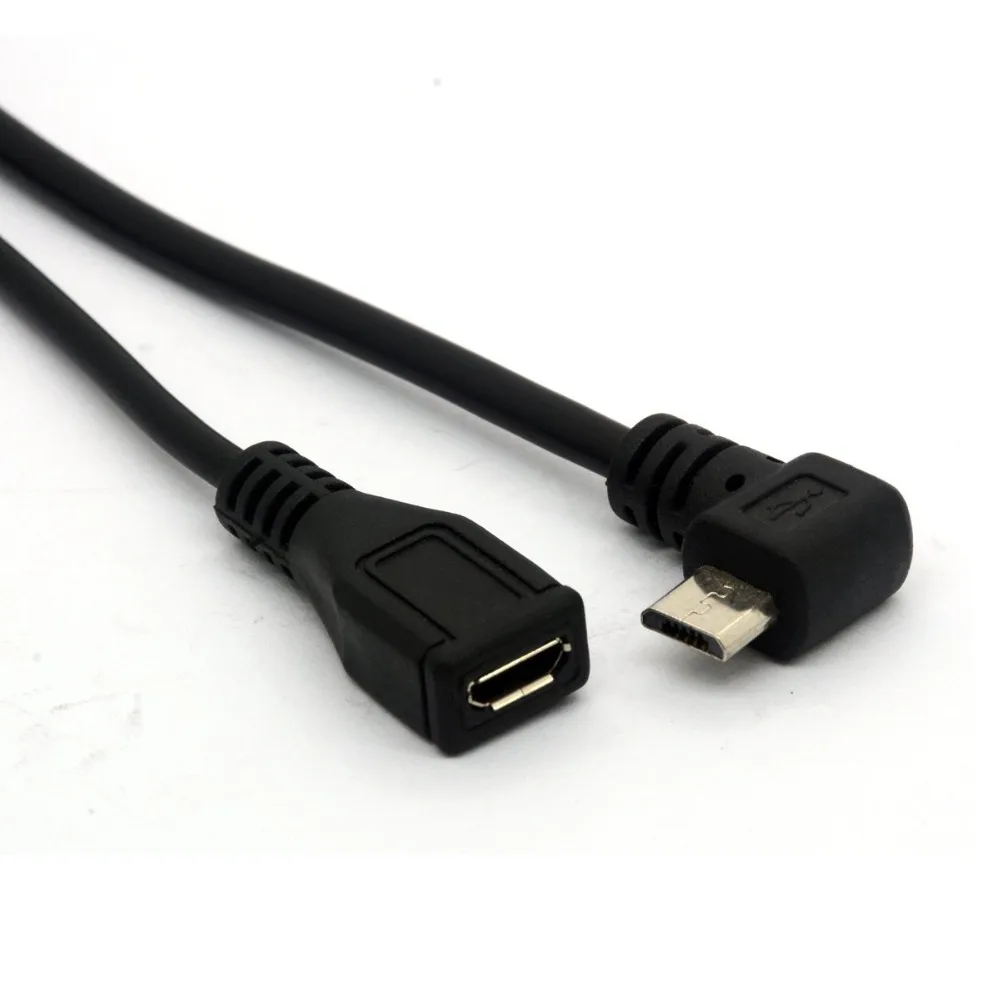 Угловой Y образный разветвитель Micro USB кабель OTG усилитель питания Шнур 2 0 A мама до