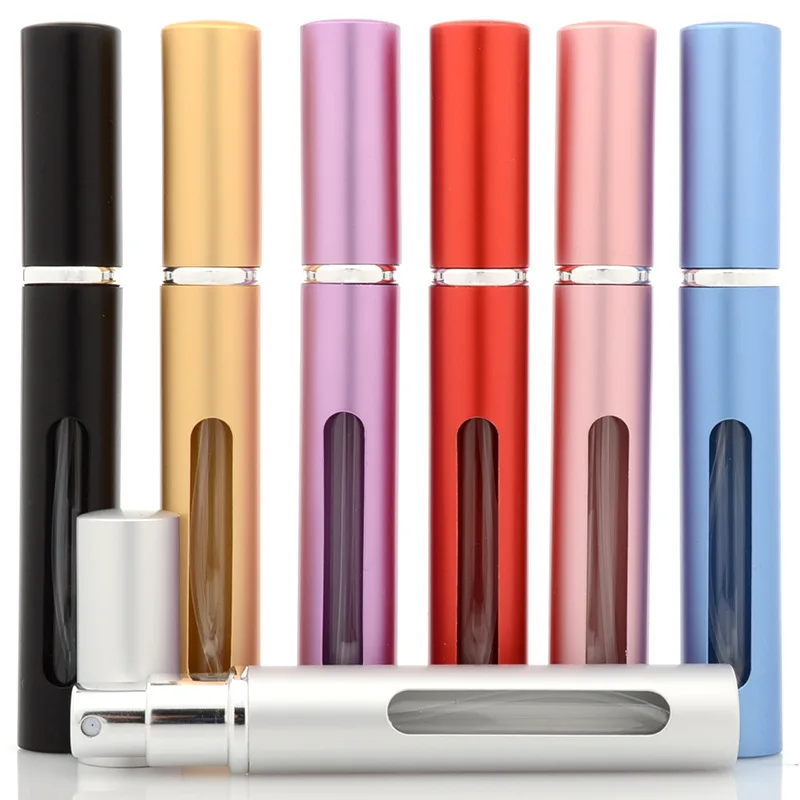 Новый стиль 5 мл металлическая алюминиевая бутылка для духов косметическая