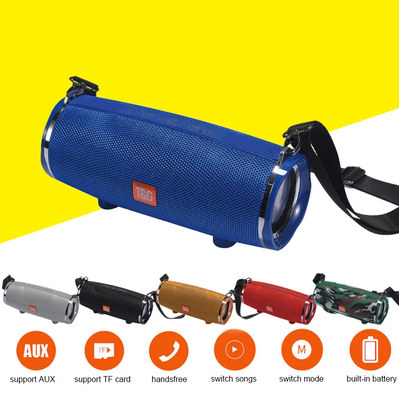 Беспроводная Bluetooth Колонка высокой мощности 14 Вт водонепроницаемая стерео