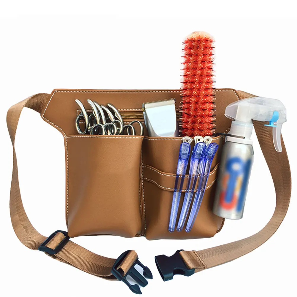 

Чехол-кобура для парикмахерских, чехол-клипса для волос, из искусственной кожи