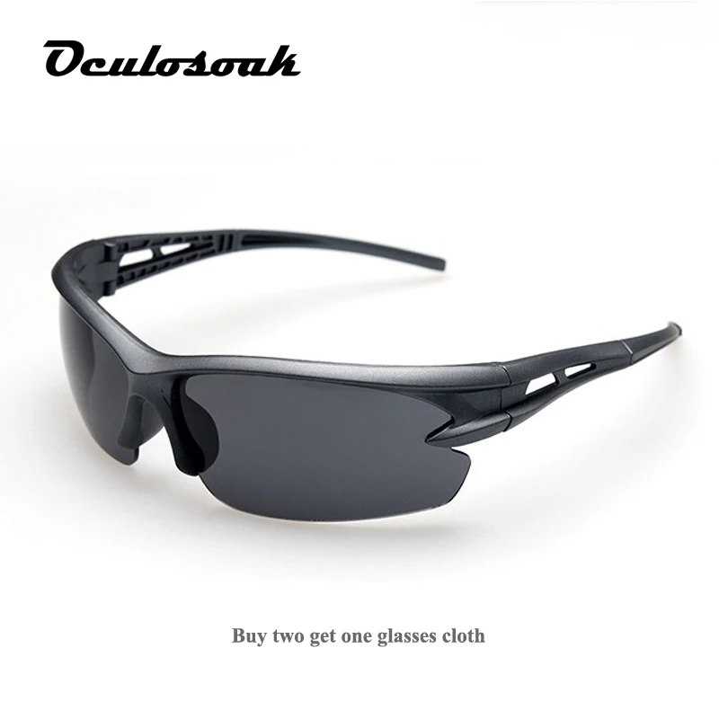 Мужские и женские квадратные солнцезащитные очки классические черные