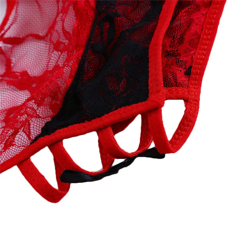 

2021 Newest Hot Women Sexy Lingerie Bodysuits Lace Babydoll Dress Underwear Blue Babydoll Sleepwear G-string