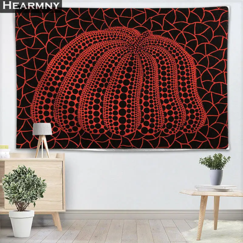 Новинка Yayoi Kusama японская художественная фоновая ткань подзор гобелен настенный светильник для спальни комнаты одеяло Йога пляжное полотенце скатерть
