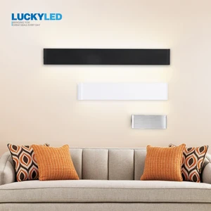 Современный светодиодный настенный светильник LUCKYLED, бра, прикроватный светильник, настенный светильник переменного тока 85-265 в, водонепроницаемый светильник для ванной, зеркала, лестницы