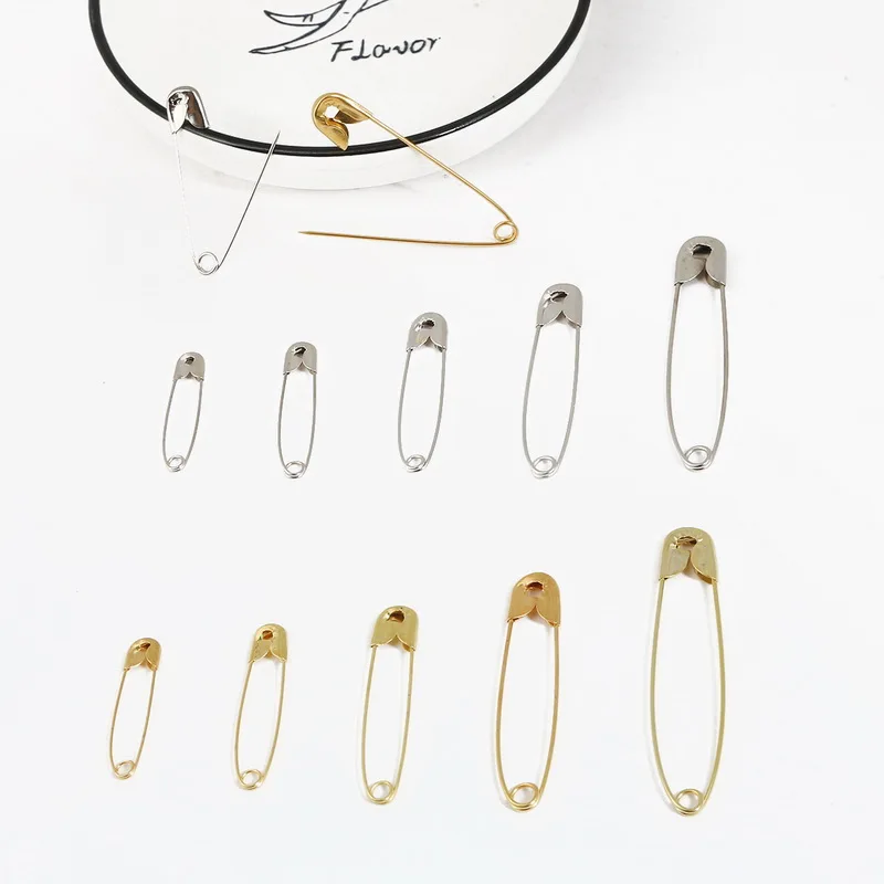 100 шт. 50 золотистые/Серебристые защитные булавки швейные инструменты DIY иглы из