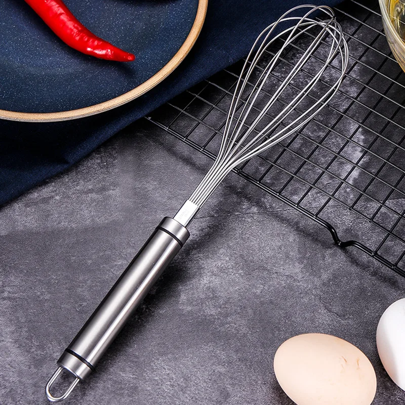 1 шт. инструменты кухонные приборы из нержавеющей стали для взбивания яиц ручной