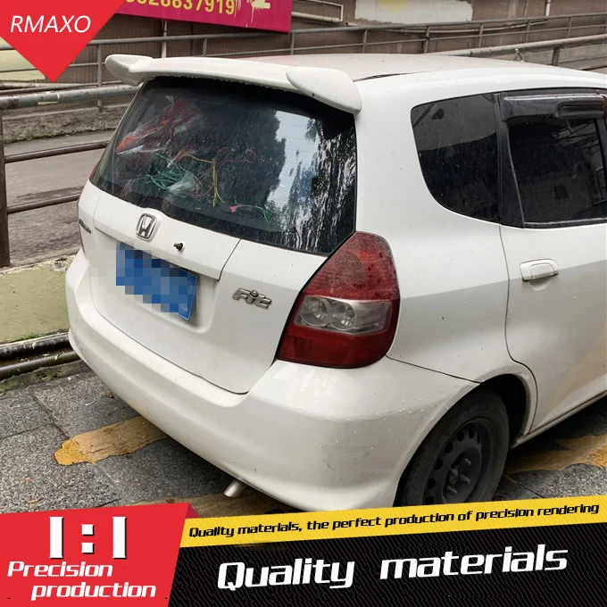 Спойлер для Honda Jazz Fit 2004-2007 YY высококачественный АБС-пластик цветной задний