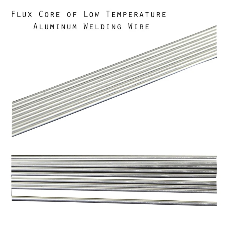 

10PCS Copper Aluminum Fux-cored Welding Rods Brazing Electrodes Welding Wire for Copper Aluminum Steel Air Condition Solder