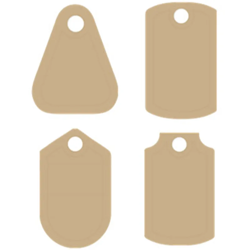 Ufurty Металл Сталь резки штампы бирка рамочный трафарет для ремесла DIY Scrapbooking