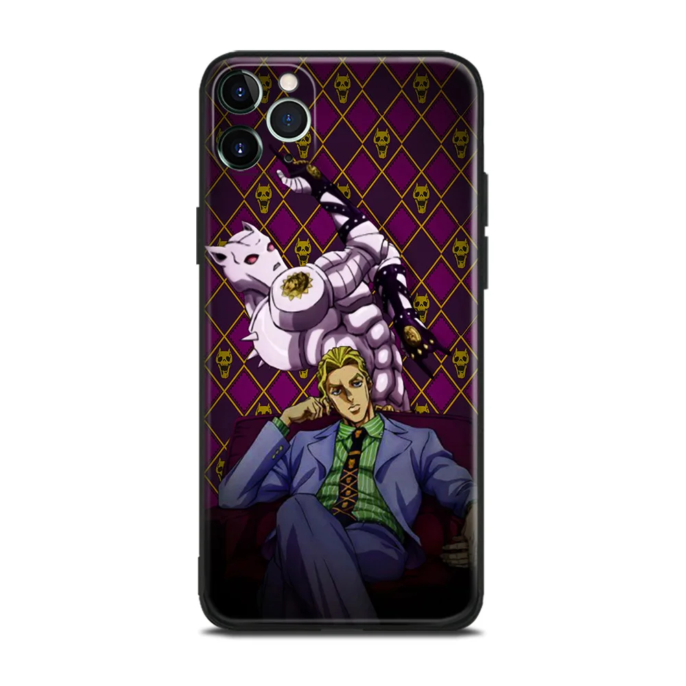 Yoshikage чехол для телефона с героями мультфильма Необычные Аниме Кира Джоджо IPhone 11