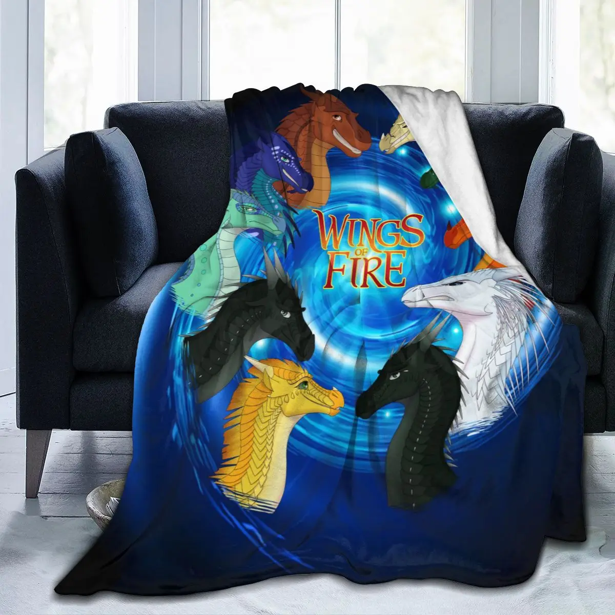 

Ultra Soft Sofa Blanket Cover Cartoon Bedding Flannel plied Bedroom Decor for Children and Adults 277951405