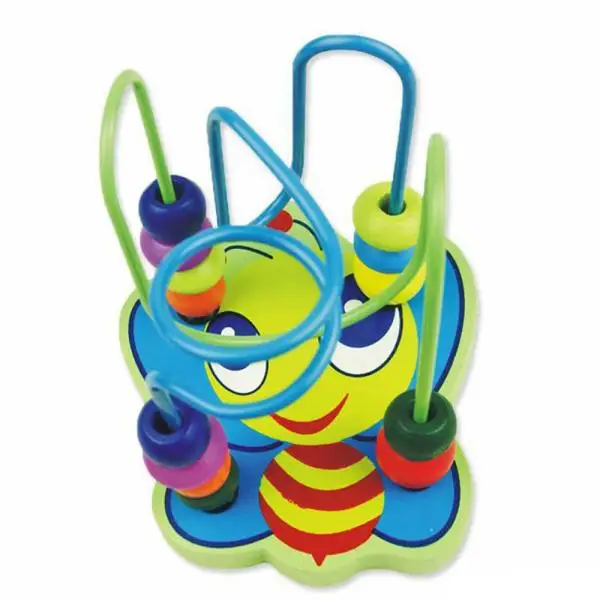 Education For Kids Fun Learning Toys For Children Kids Baby Colorful Wooden Mini Around Beads Educational Game ToyW807